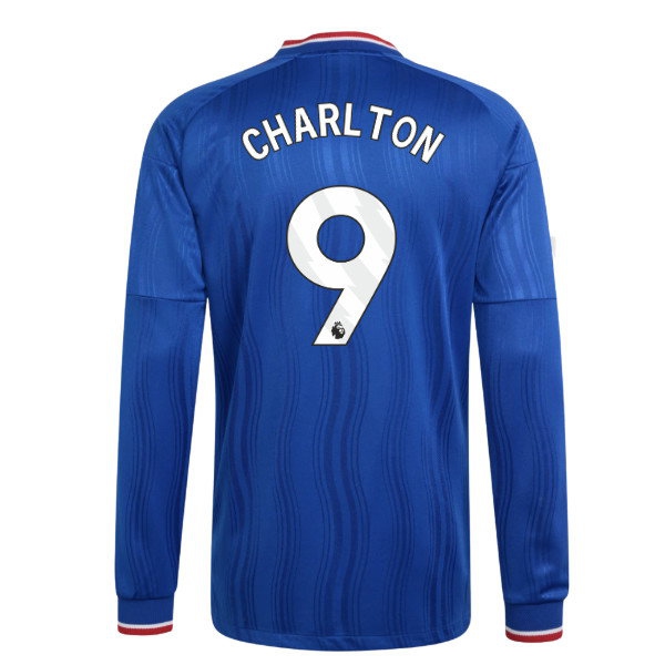 2026/27 Man Utd Long Sleeve Shirt Away Authentic Uniform (Charlton 9)
